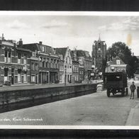 Historische Ansichtskarte "Leeuwarden - Klein Schavernek" ungelaufen schwarz/ weiß