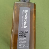 Beverbach Single Malt Whiskey 0,7 L Deutscher Whiskey Whisky 43 %