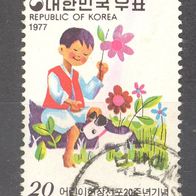 Korea (Süd), 1977, Mi. 1080, Tag des Kindes, 1 Briefm., gest.