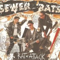 Sewer Rats CD Rat Attack (2009) Punk Rockabilly
