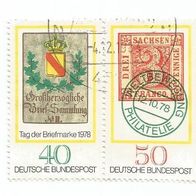 Briefmarke BRD: 1978 - - Michel Nr. 980 + 981