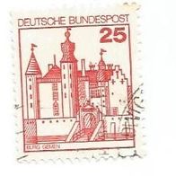Briefmarke BRD: 1978 - 25 Pfennig - Michel Nr. 996