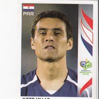 Panini Fussball WM 2006 Justo Villar Paraguay Nr 114