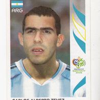 Panini Fussball WM 2006 Carlos Alberto Tevez Argentina Nr 187