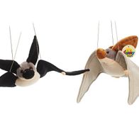 2 Fledermaus Pl schtiere 40 Cm Flederm use Kuscheltiere Stofftiere 2-fledermaus-pl-schtiere-40-cm-flederm-use-kuscheltiere-stofftiere