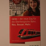 1 Fahrplanheft vareo (Oberbergische Bahn), gültig ab 14.12.2014