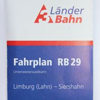 1 Streckenfahrplan der 3LänderBahn (Limburg - Siershahn), gültig ab 14.12.2014