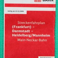 1 Streckenfahrplan aus Baden-Württemberg (3-LÖWEN-TAKT), gültig ab 13.12.2009