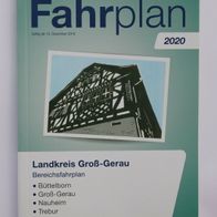 Fahrplanheft 15D des RMV (Rhein-Main-Verkehrsverbund), gültig ab 15.12.2019