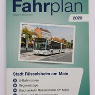 Fahrplanheft 15F des RMV (Rhein-Main-Verkehrsverbund), gültig ab 15.12.2019