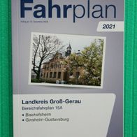 Fahrplanheft 15A des RMV (Rhein-Main-Verkehrsverbund), gültig ab 13.12.2020