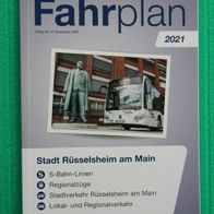 Fahrplanheft 15F des RMV (Rhein-Main-Verkehrsverbund), gültig ab 13.12.2020