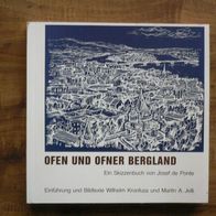 Buch: Ofen und Ofner Bergland - Ein Skizzenbuch Josef de Ponte