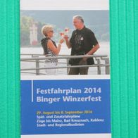 Rhein-Nahe Nahverkehrsverbund (RNN): Festfahrplan Binger Winzerfest 2014