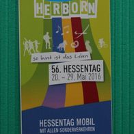 Rhein-Main-Verkehrsverbund (RMV): Fahrplanheft zum Hessentag 2016 in Herborn