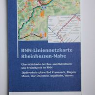 RNN-Liniennetzkarte Rheinhessen-Nahe, 10. Auflage 2015