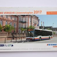 ESWE Verkehr: Liniennetzplan 2017 für Wiesbaden