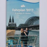 Köln-Düsseldorfer (KD): Fahrplan 2017