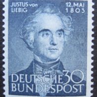 1 Stk. - BRD - Justus von Liebig - 1953 - MiNr. 166 - Postfrisch - anschauen !