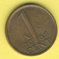 Niederlande 1 Cent 1965
