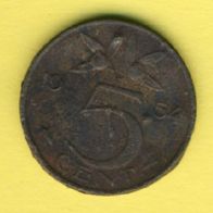 Niederlande 5 Cent 1954