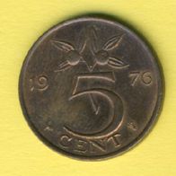 Niederlande 5 Cent 1976