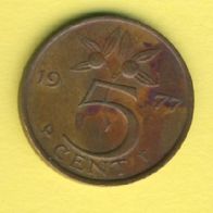 Niederlande 5 Cent 1977