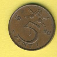 Niederlande 5 Cent 1980