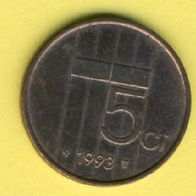 Niederlande 5 Cent 1993