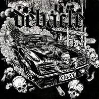 Debacle / Inebrious Bastard - Split 7" (2013) Crust Almighty / Australien Crust-Punk
