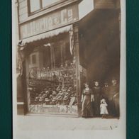 Bremen: Hüte-Geschäft (Faulenstr. 24), Foto-Ak um 1910