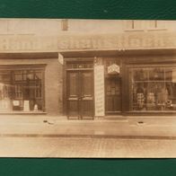 Duderstadt: Handelshaus Höch (Steinstr. 49), Foto-Ak um 1925