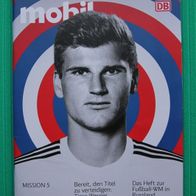 DB-Magazin mobil, Ausgabe 06/2018 mit Timo Werner auf dem Cover (WM 2018)