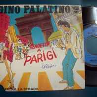 7"Gino Palatino - Vendetta a Parigi -Singel 45er(W)