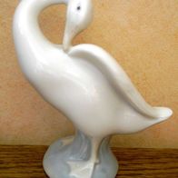 Porzellan - Figur Gans / Ente von Lladro - Handmade