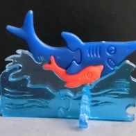 Ü-Ei Plastikpuzzle 1993 Das Meerespuzzle - Hai-Puzzle