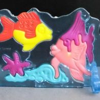 Ü-Ei Plastikpuzzle 1993 Das Meerespuzzle - Korallenfisch-Puzzle