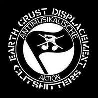 Earth Crust Displacement / Clitshitters - Split 7" (2014) Clear Vinyl / Crust-Punk