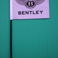 100 Jahre Bentley, Werbe-Fähnchen