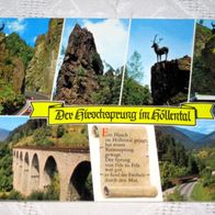 Der Hirschsprung im Höllental, Schwarzwald,