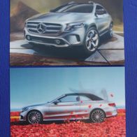 Edgar Platinumcard # 17.566: GLAdiator / Wechselbildkarte Mercedes-Benz C-Cabrio