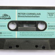 Musikkassette von Peter Cornelius: Streicheleinheiten