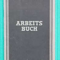 Arbeitsbuch, ausgestellt in Quedlinburg (DDR) im Jahr 1950