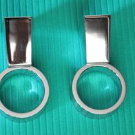 2 Zahnputzglas-Halter aus Edelstahl von KEUCO, Serie Mondial