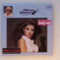 Lady Lily / Oliver Maass - Non e vero, Single - Papagayo 1985