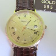 Priosa Armbanduhr 14K585 Gold, Rarität, Uhr wurde nie getragen