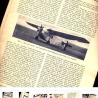 Energie" 1930 Technik Magazin Absturz-sicheres Flugzeug Fokke Wulf A 28 Habicht