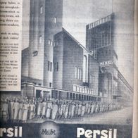 PERSIL bleibt PERSIL" Orig HENKEL Reklame & Zuckerfabrik Pfeiffer & Langen 1930