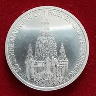 10 DM ark 50 Jahre Mahnung von 1995, Prägestätte J, 625er Silber