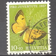 Schweiz, 1957, Mi. 649, Pro Juventute, 1 Briefm., gest.